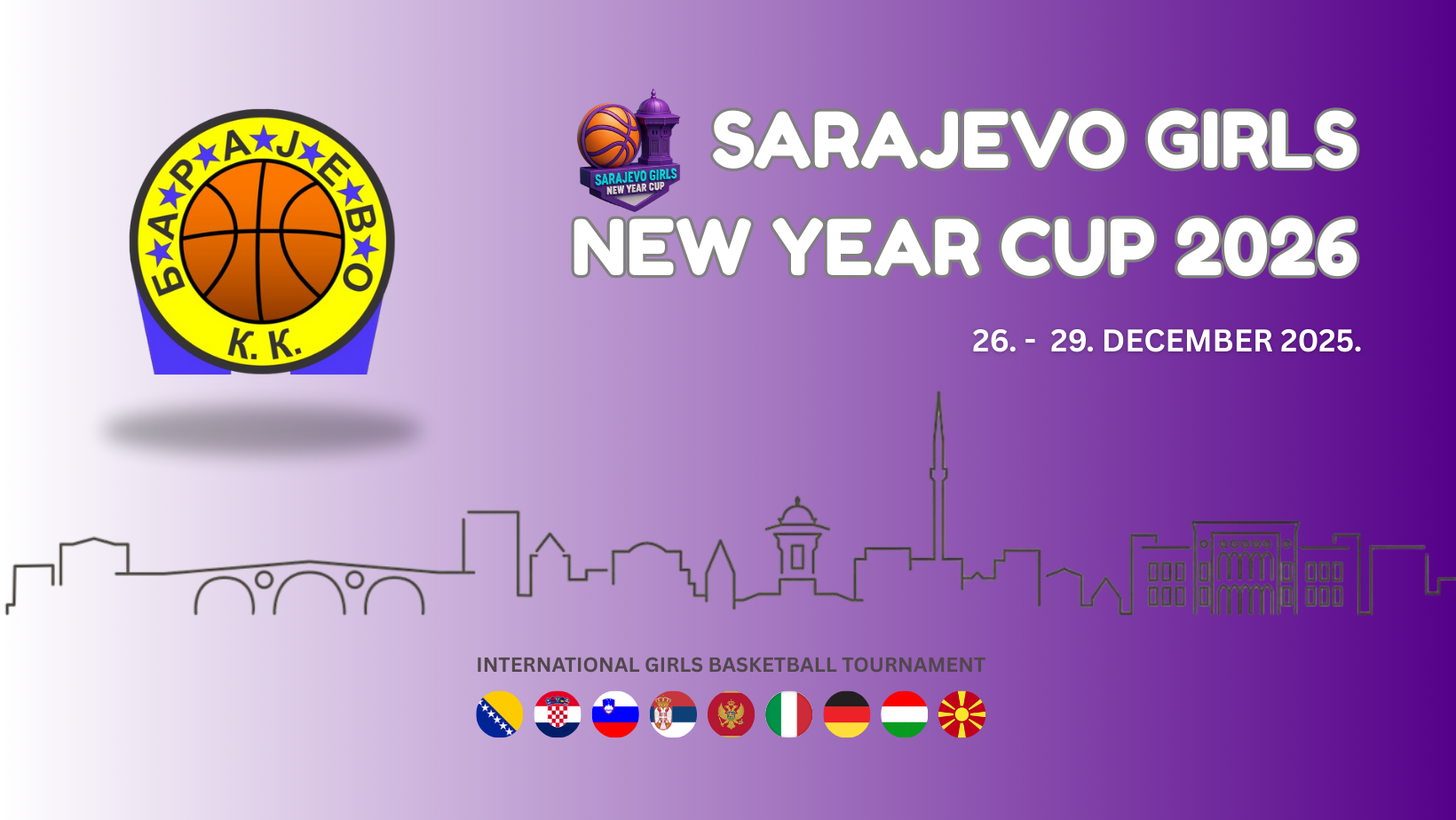 Introducing a New Participant of the Sarajevo Girls New Year Cup 2026!